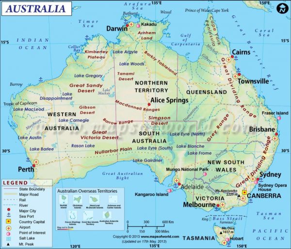 Australian Map