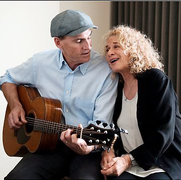 Carole King and James Taylor